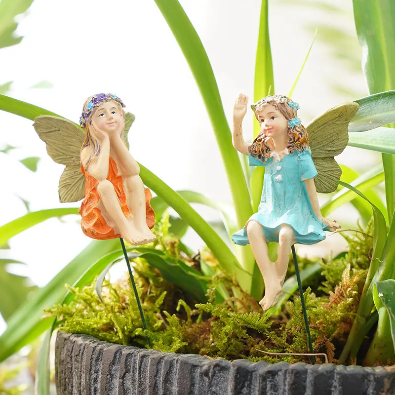 Resin Butterfly Fairy Garden Outdoor