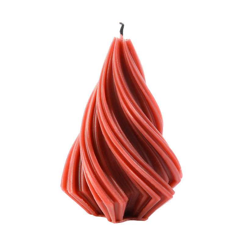 Christmas Tree Twisted Creative Modeling Home Candle Ornaments - Image 11