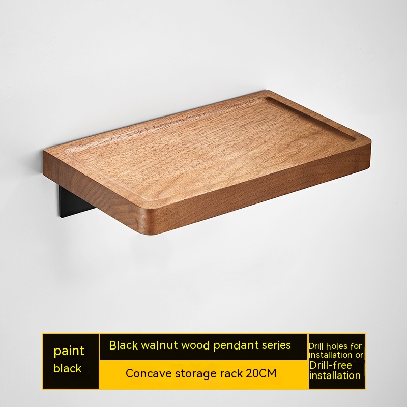 Solid Wood Shelf 20 Concave