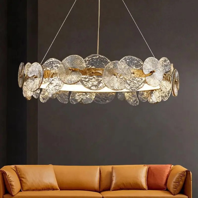 High-end New Light-luxury Living Room In