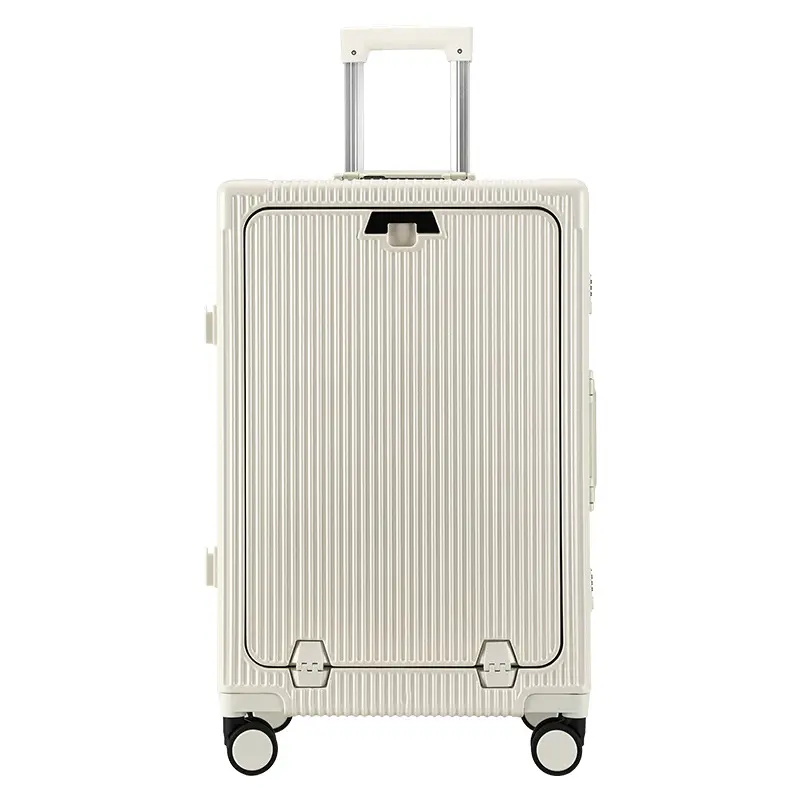 Trolley Aluminum Frame Large Capacity Front Opening