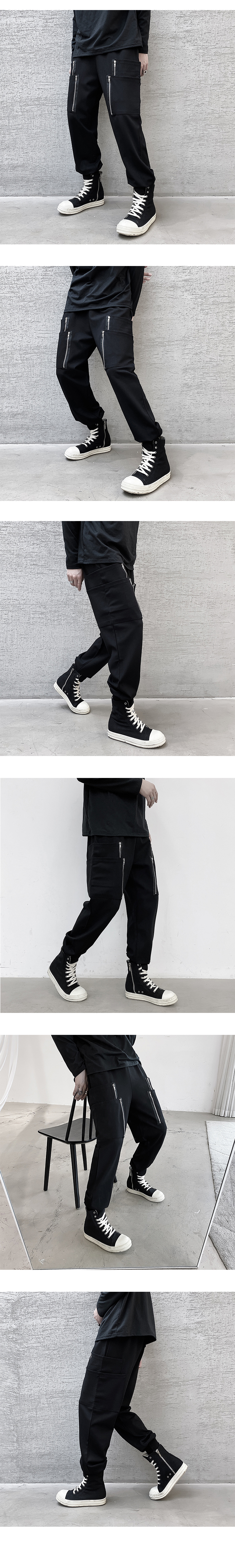 Title 2, Personalized Zipper Mens Loose Trousers Casual...