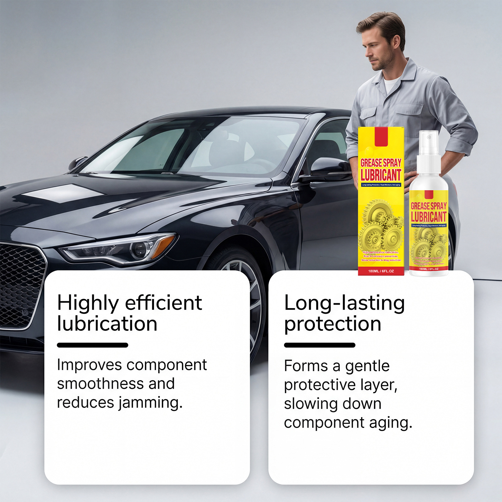 Rust-removal And Lubricating Spray