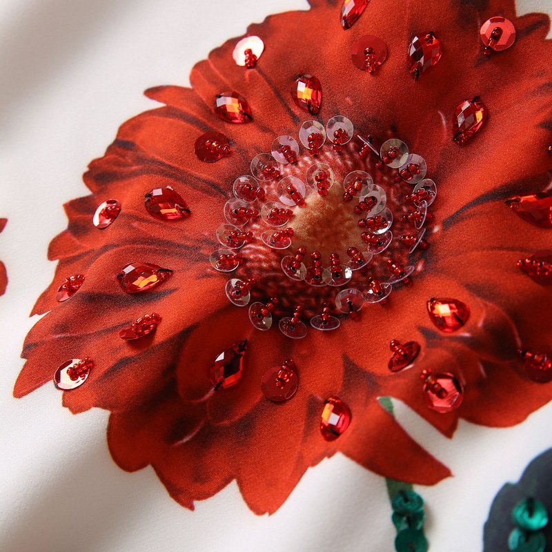 Beaded Sequin Flower Dress, picture 5 of 5
