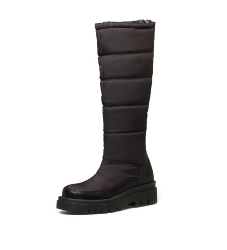 Fleece-Lined Wedge Snow Boots, picture 2 of 4