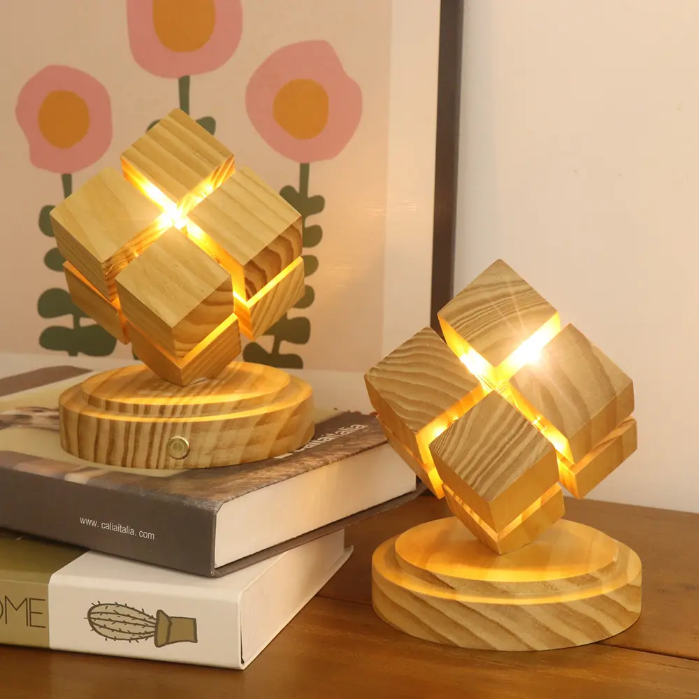 Creative Fourth-order Rubik's Cube Small Night Lamp