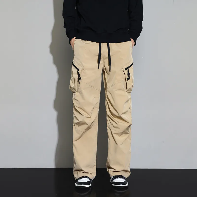 Loose Tappered Tactical Pants Couple's Sport Climbing Casual Trousers