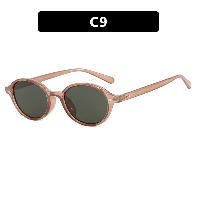 Women's Fashion Retro Literary Plain Glasses - Image 3