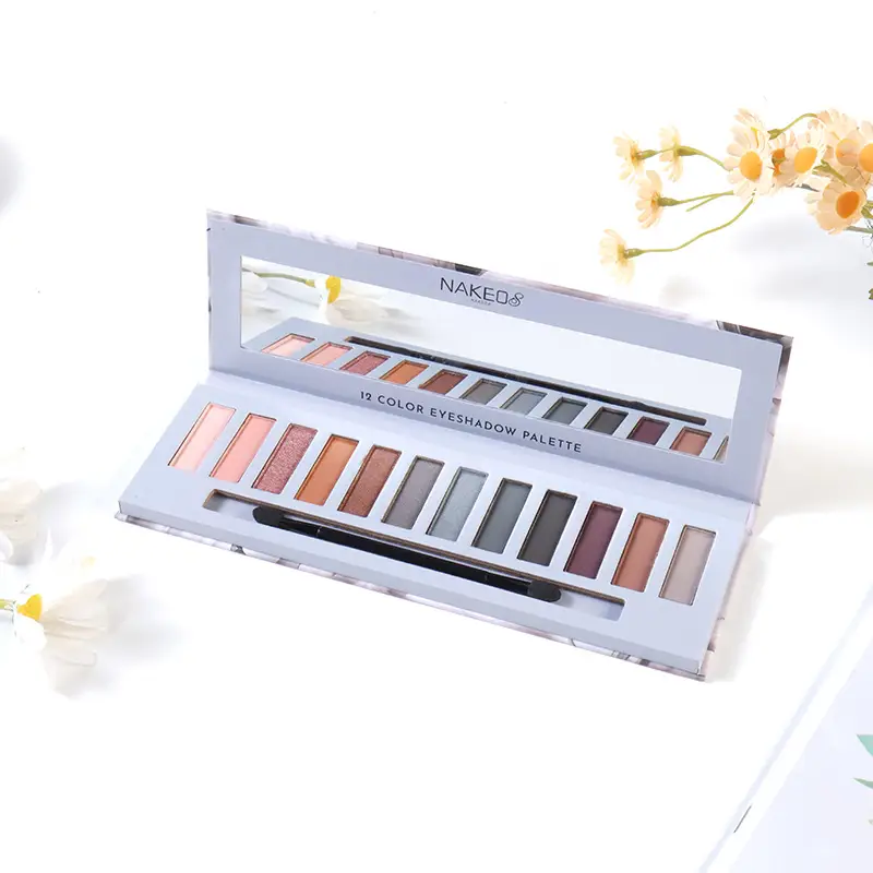 Makeup Eye Shadow Plate Shimmer Matte Smoky Not Smudge