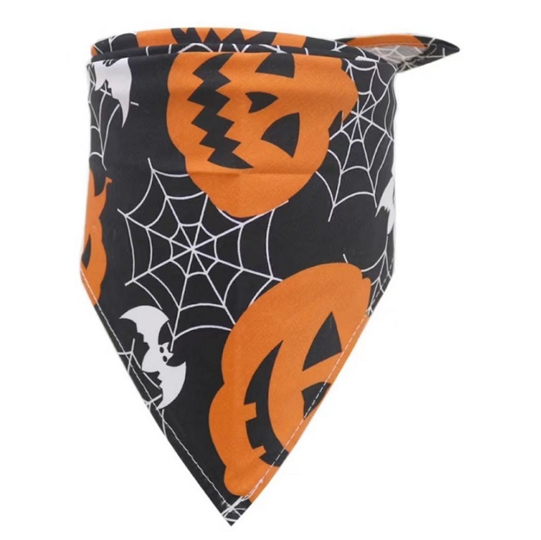 Title 6, Halloween Dog Saliva Towel Triangular Binder Pe...