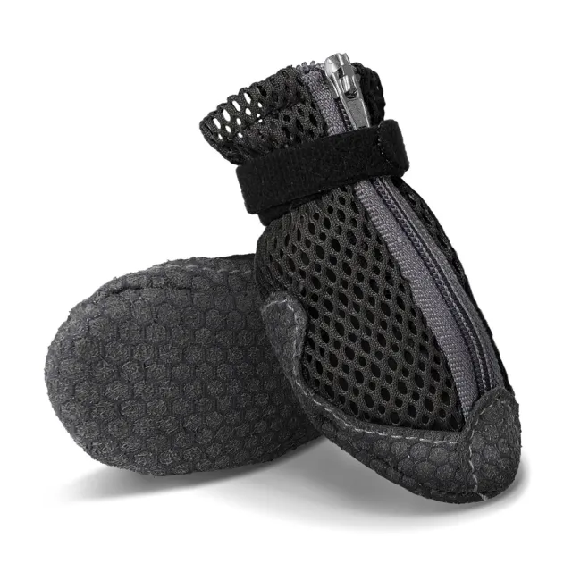 Summer Non slip Breathable And Wearable Pet Dog Shoes 8824 Black - Shop at LoveMi
