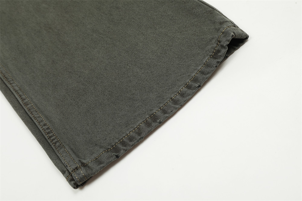 Worn Denim Straight-leg Trousers Men