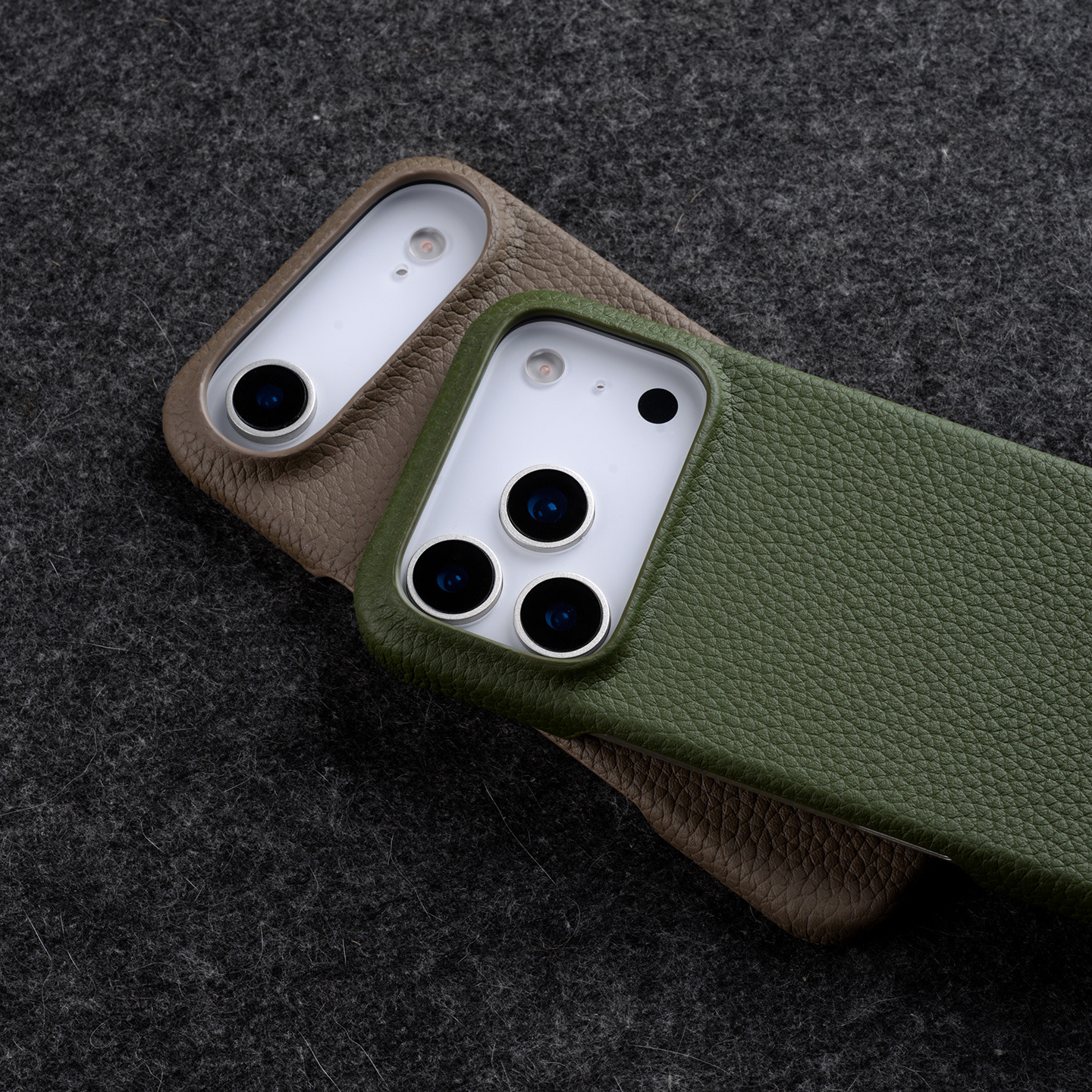 17ProMax Phone Case Genuine Leather Magnetic Protective Cover - Image 2