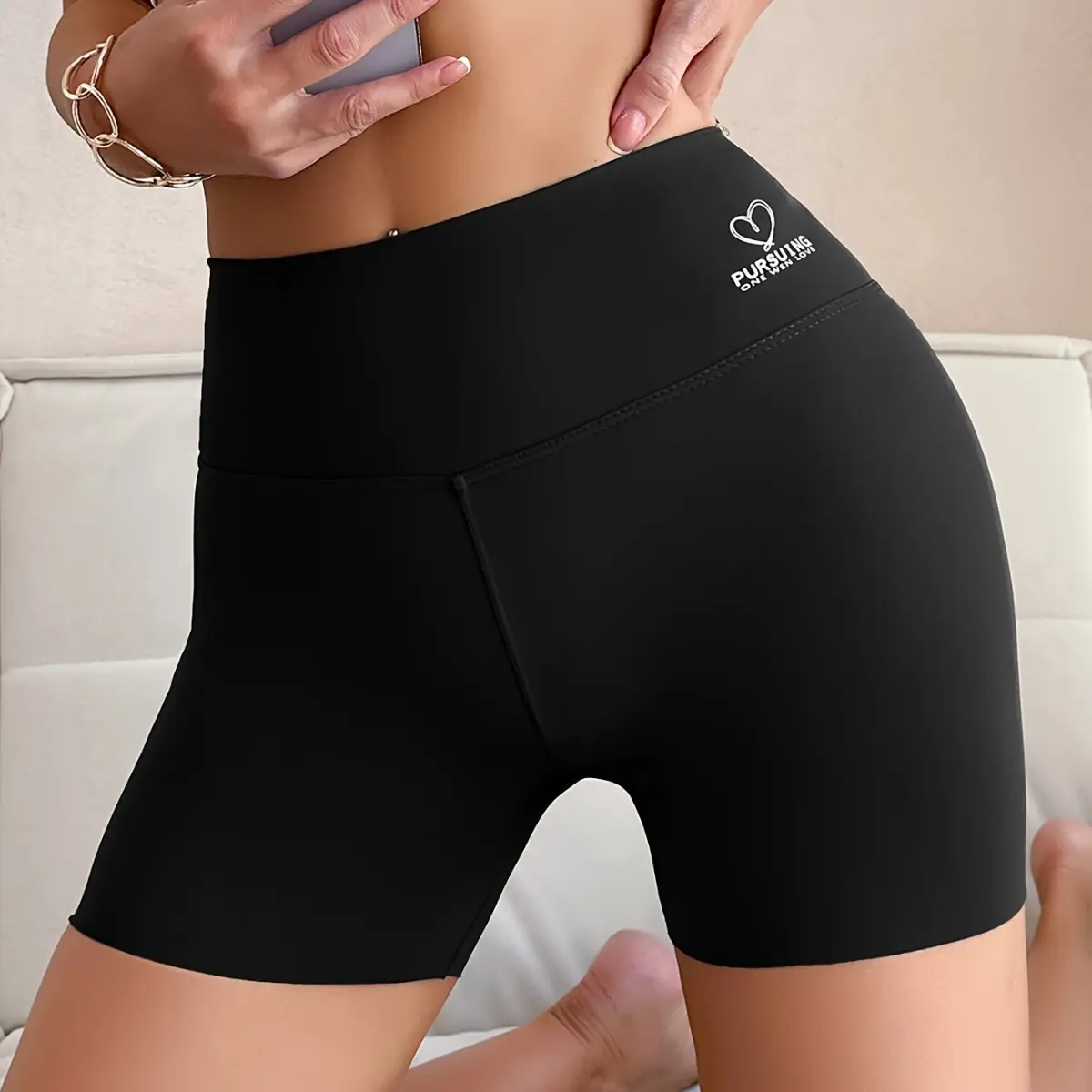 Seamless Outerwear Boxer Briefs Summer Thin Tummy-Control