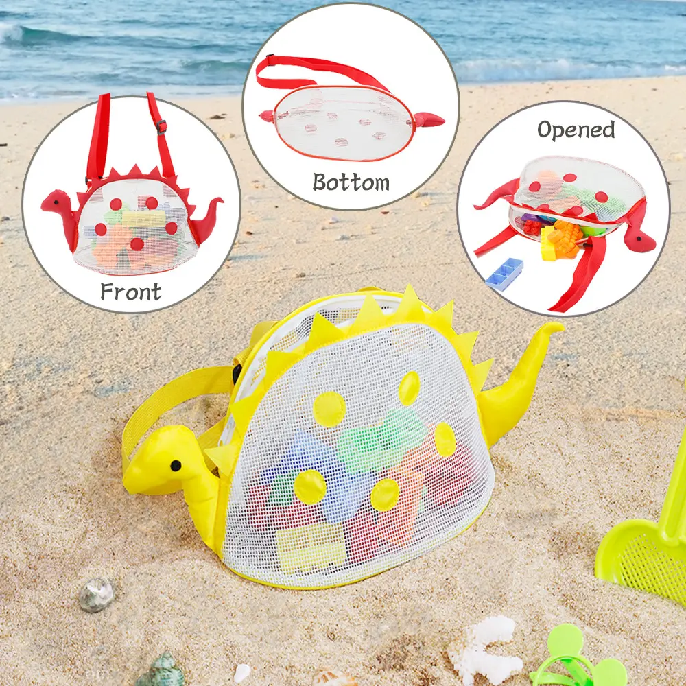 Little Dinosaur Kids Beach Bag Shell