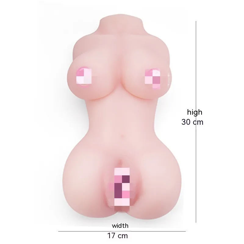 Half-length Reverse Model Entity Doll Men's Toy - Round Leg