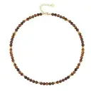 Womens Natural Crystal Abacus Bead Necklace view 16