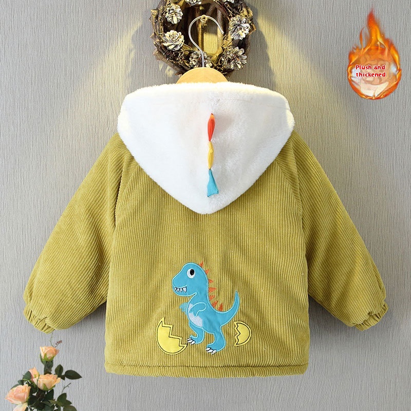 Egg Shell Dragon Coat Yellow