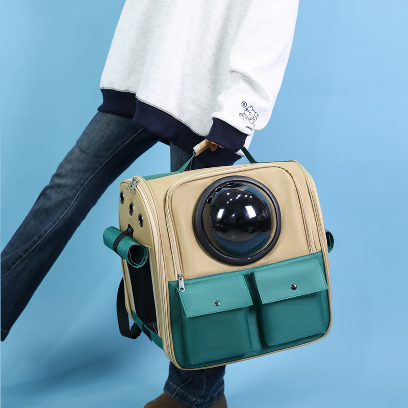 Extendable Pet Backpack Cabin Cat Out Large Capacity Dog Bag