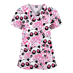 Women's Fashion Quick-drying Printed Short-sleeved Top - 6400124Style-Xxl - View 1