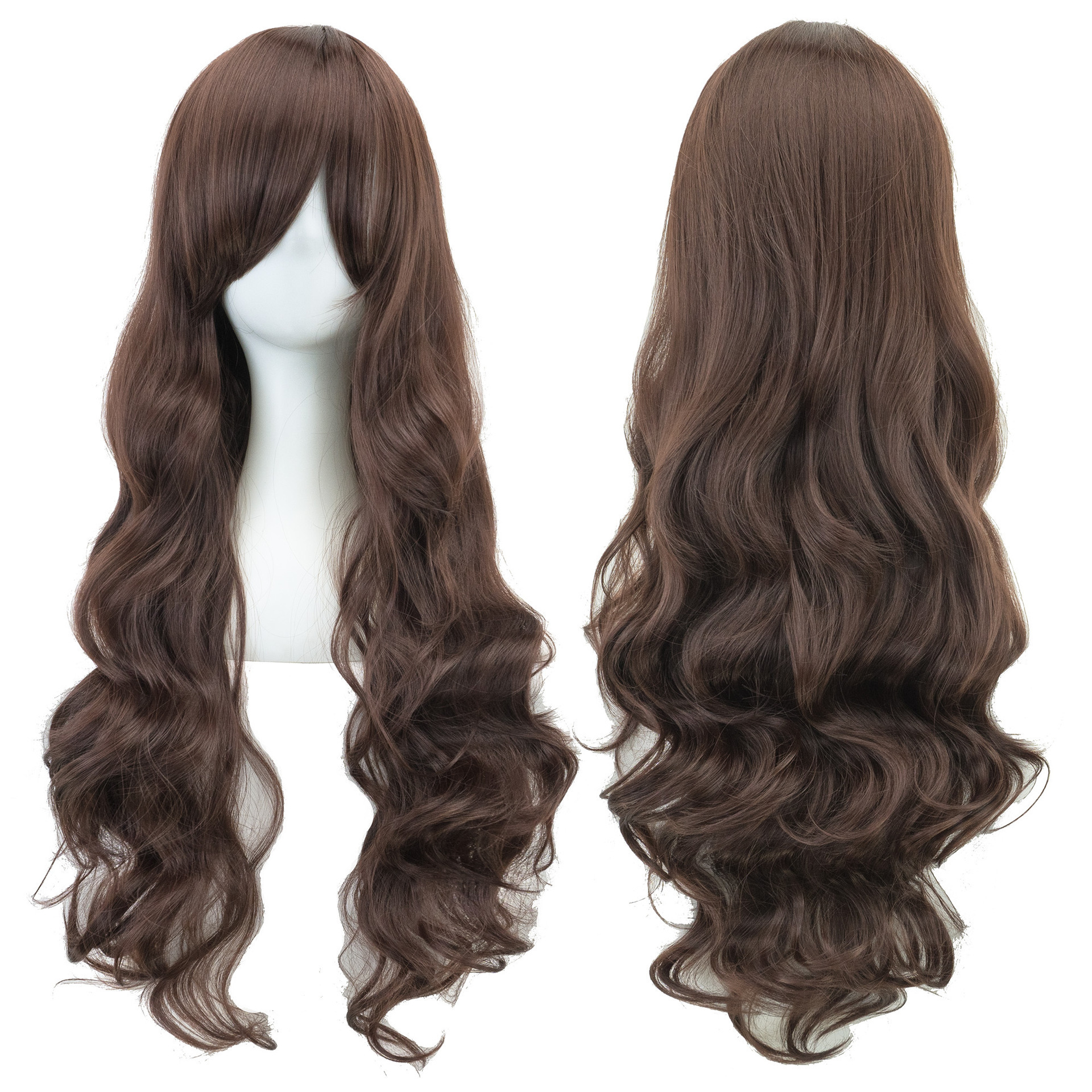 Pure Color All-matching COS Long Curly High-temperature Fiber Wig 10