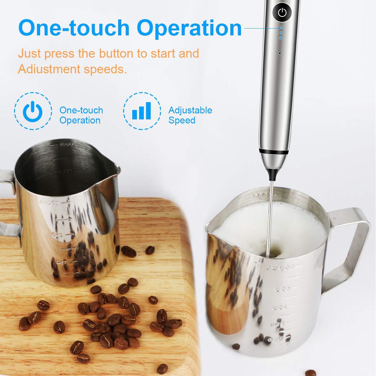 Rechargeable Milk Frother Small Milk Frother
