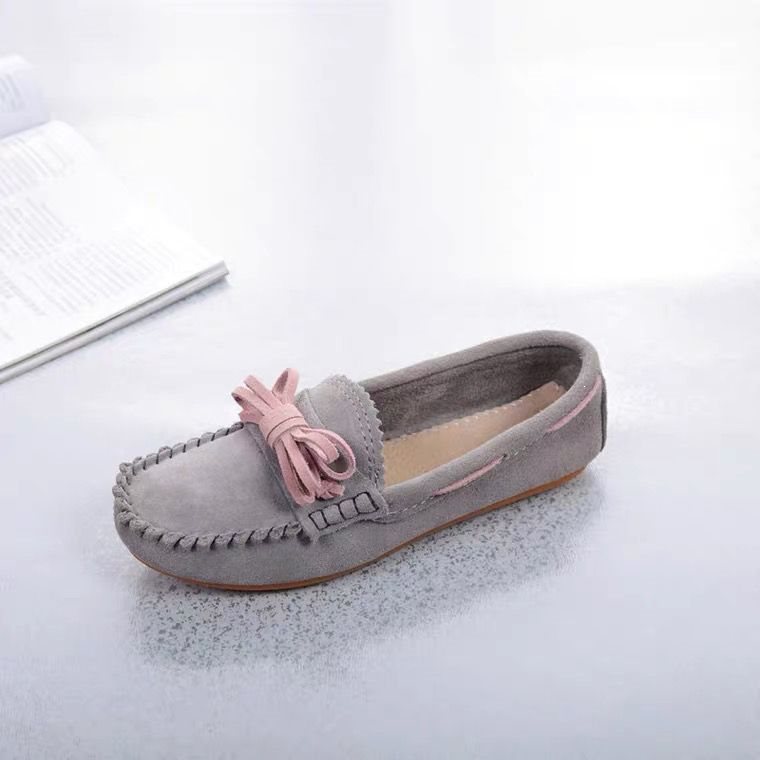 Hand-sewn Flat-soled Genuine Leather Loafer Shoes