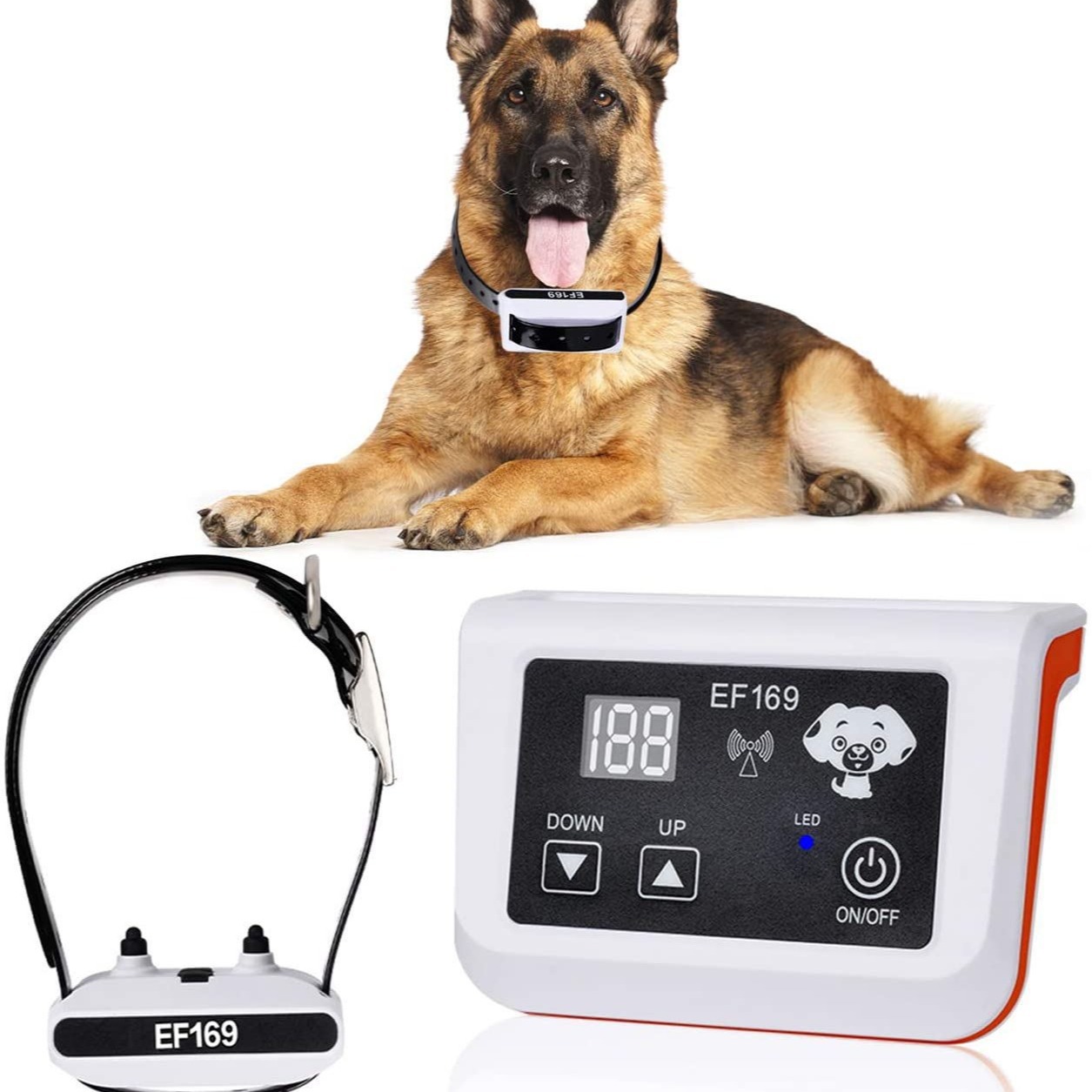 Pet Dog Electronic Fence Anti-loss Device Plastic 3
