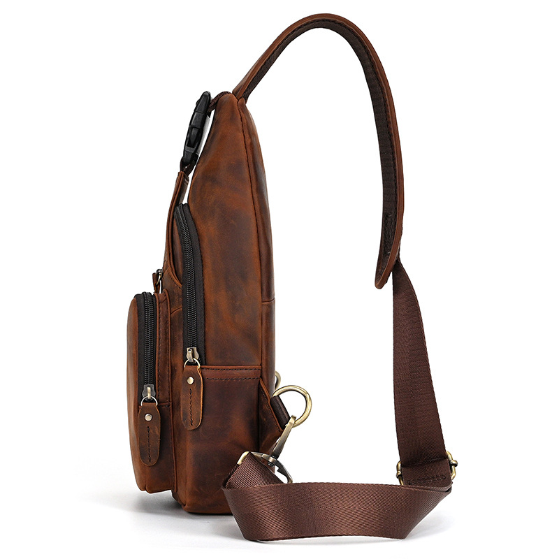 Men's Vintage Crossbody Bag Crossbody Bag — detail view 9