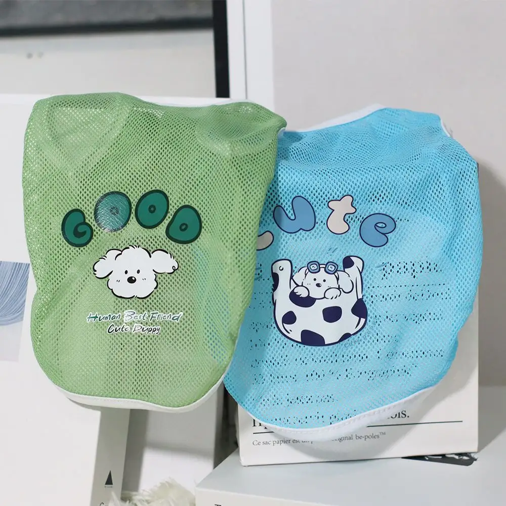 Spring And Summer Grid Pet Cute Cartoon