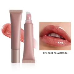 Mirror Liquid Paint Lip Gloss Pearlescent Thin And Glittering Lip Lacquer - 04Color - View 1