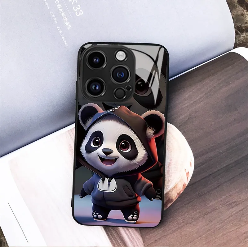Panda Phone Case Cute Cartoon National Treasure