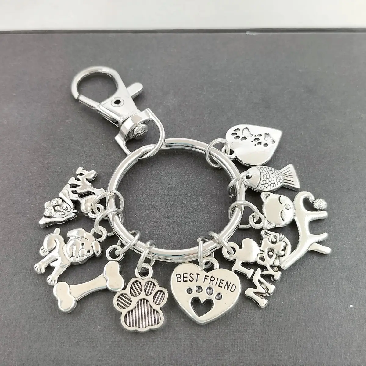 Dog Bones Cat Fish Footprints Dog's Paw