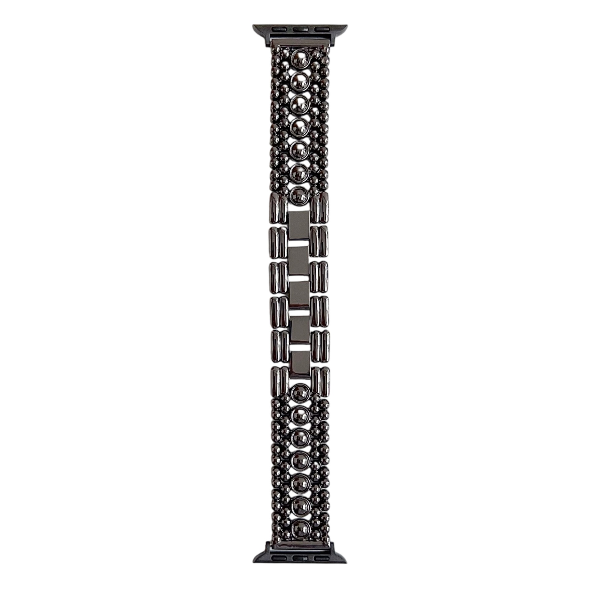 Five-bead Round Metal Watch Strap 6