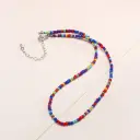 New Dopamine Candy-colored Rice-bead Necklace view 4