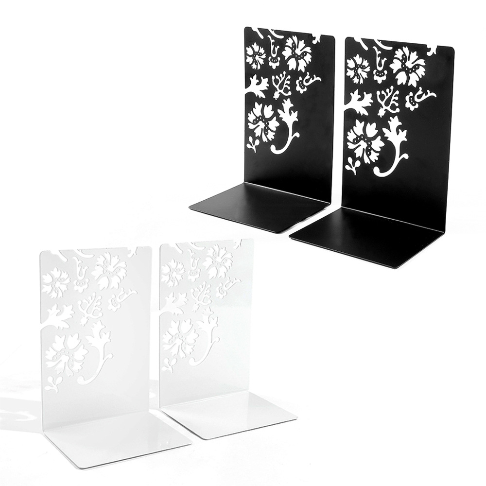 European And American-style Creative Floral Design Hollow Bookend