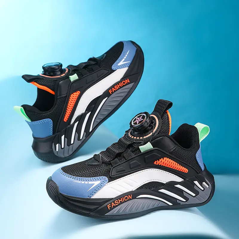 New Autumn Non-Slip Soft-Soled Running Sneakers with Rotating Buckles