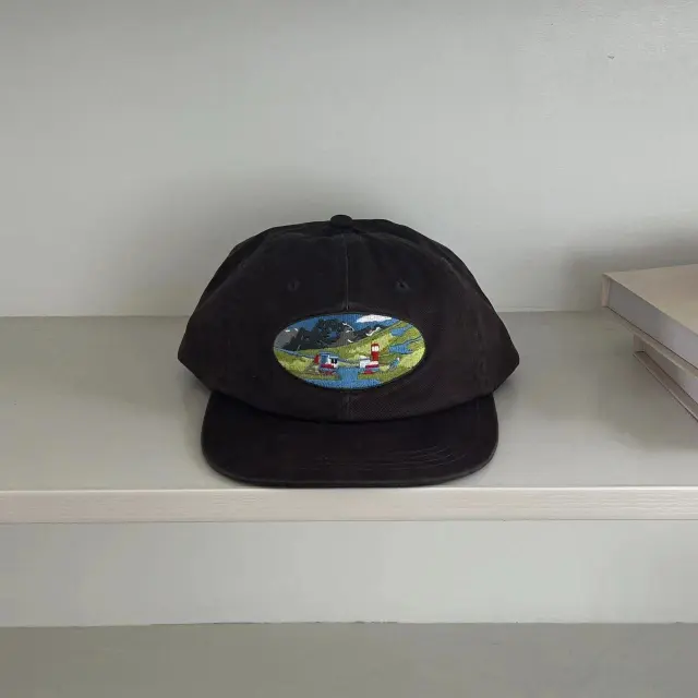 Men's And Women's Machine Embroidery Street Soft Top Baseball Hat Gray - Shop at LoveMi