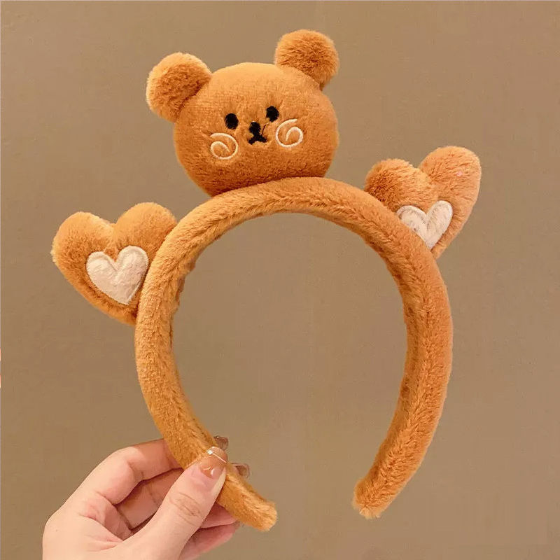 Brown Bear Hair Band