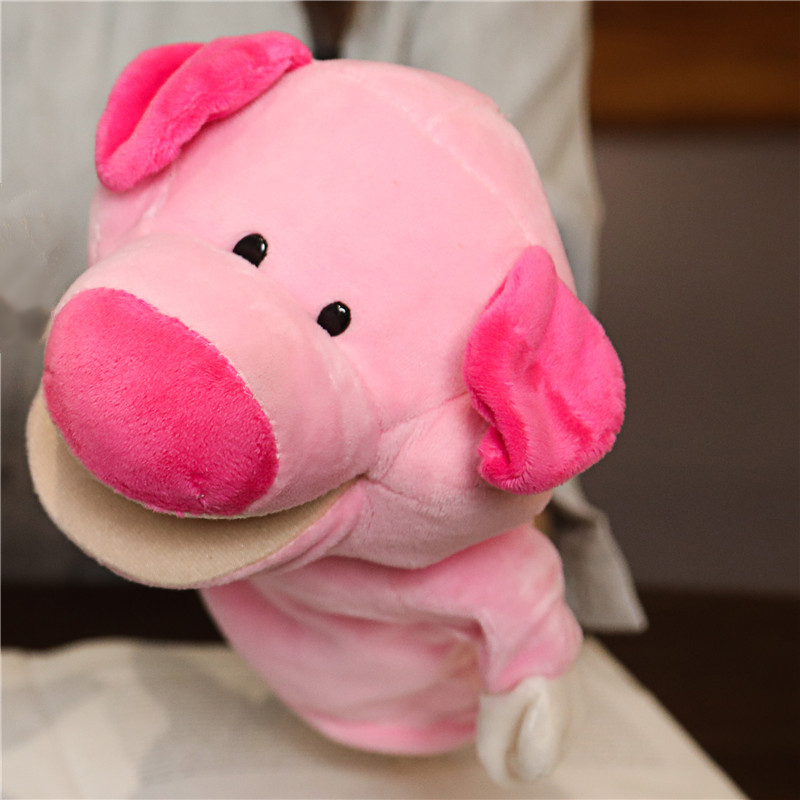 Pink Pig Hand Puppet