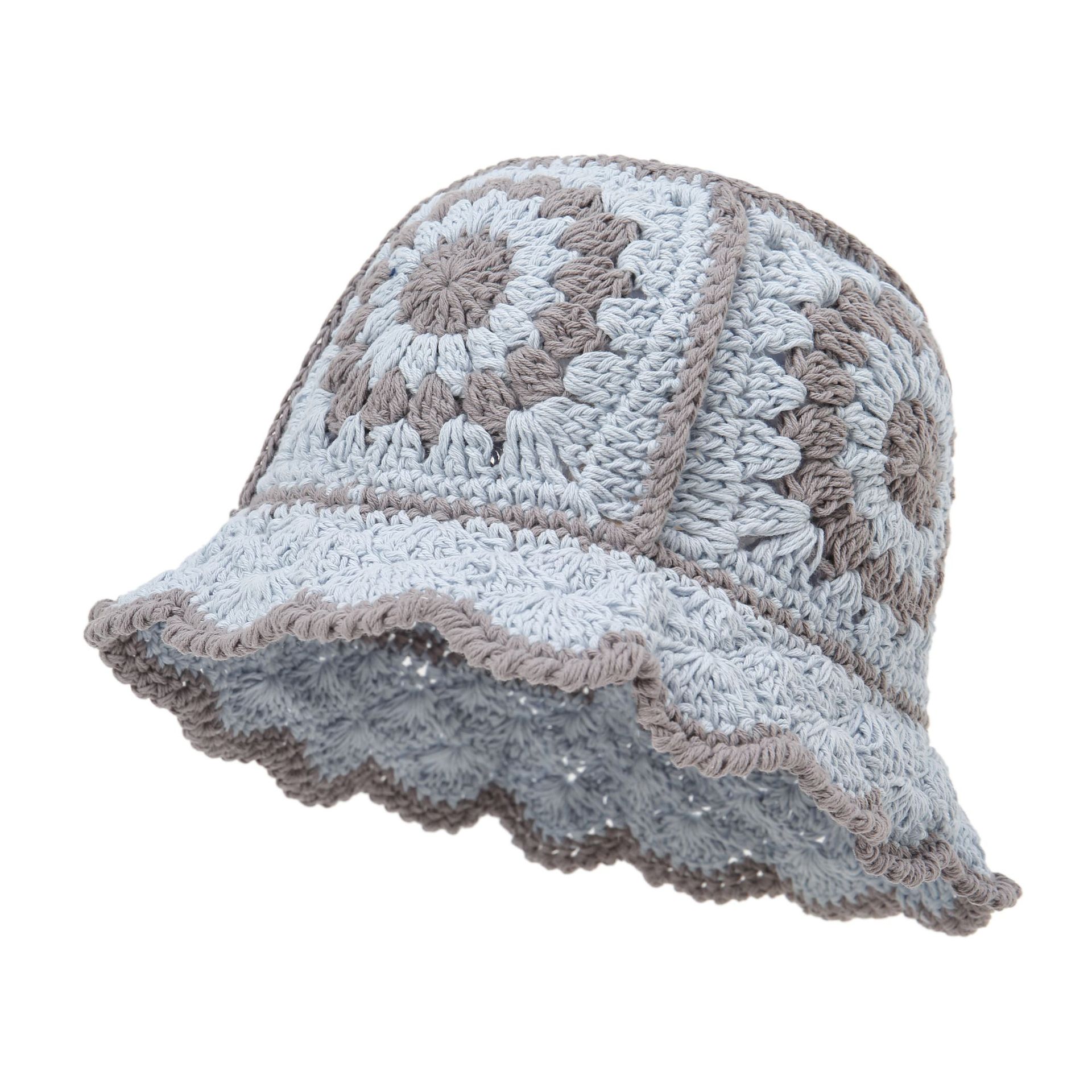 Knitted Fisherman Sun Protection Hat Sun Hat Outdoor UV-proof