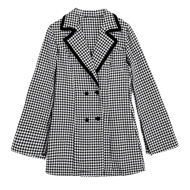 Women's Suit Jacket Split Long Sleeve Commuting Elegant Black - Shop at LoveMi
