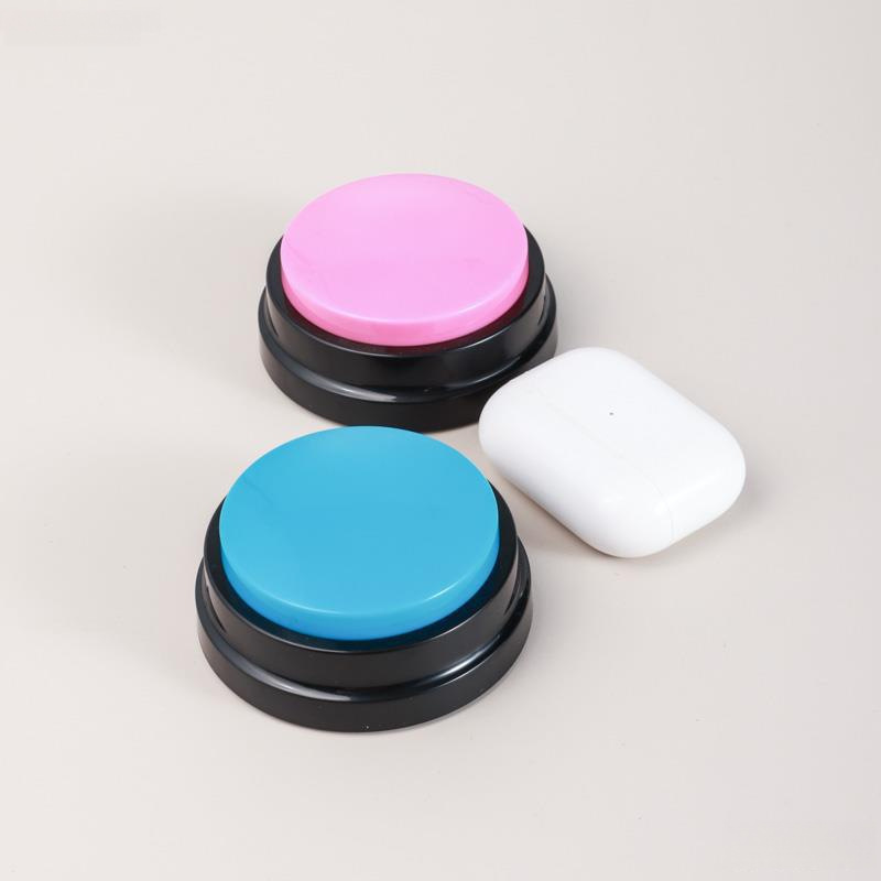 Pet Communication Button Cat Recording Talking Dog Sound Button Pet Dialogue Training Bell Toy