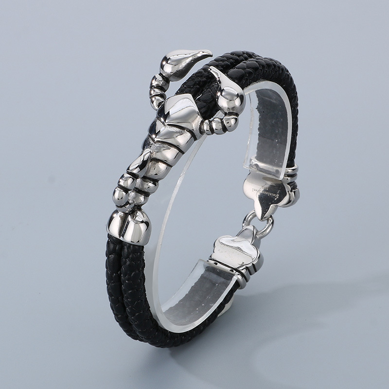 Titanium Steel Animal Bracelet, picture 5 of 5