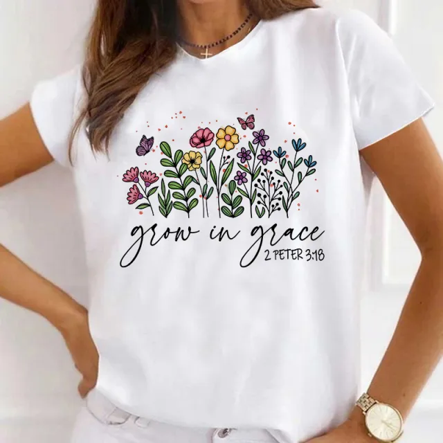 European And American Digital Printed Round Neck Sports T shirt 104518 Models - Shop at LoveMi