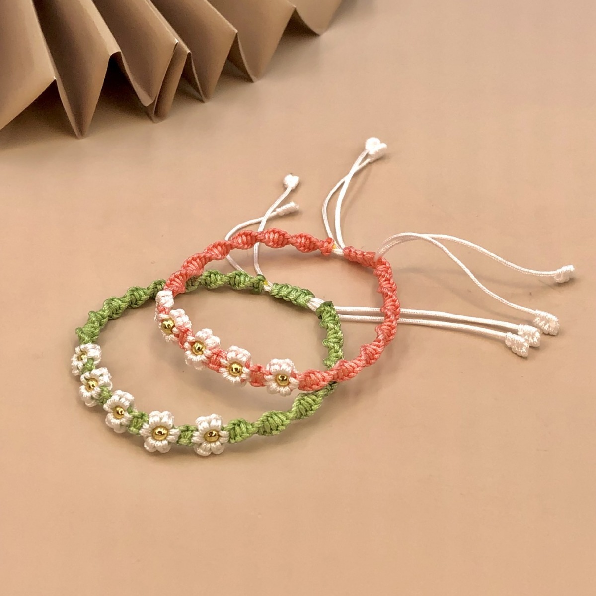 Carrying Strap Women's Hand-woven Peach Blossom Niche