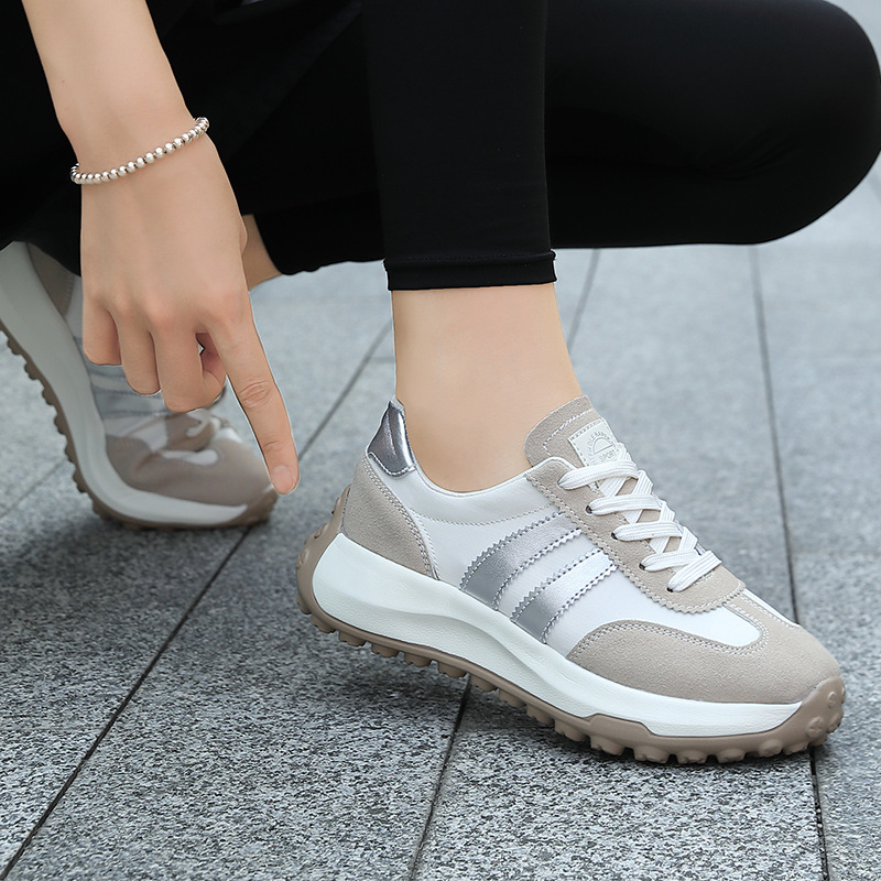 Womens Platform Height-increasing Sneakers
