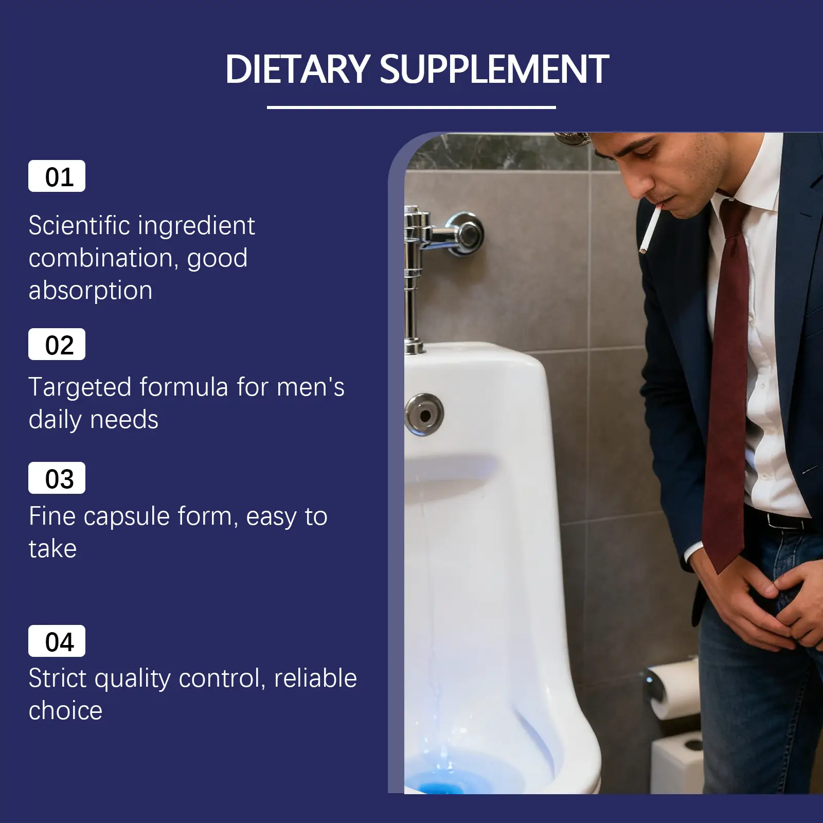 Daily Nutritional Support Capsules For Men
