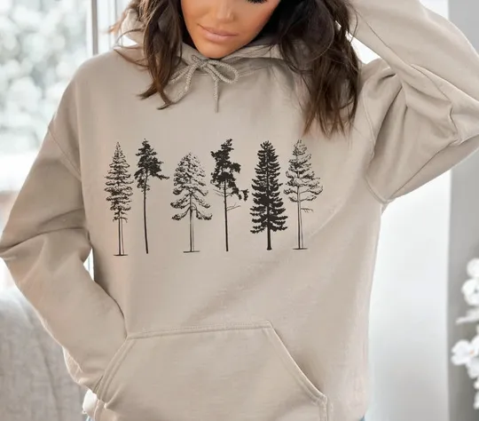 Autumn And Winter Wild Casual Street Simple Retro Hoodie Khaki - Shop at LoveMi