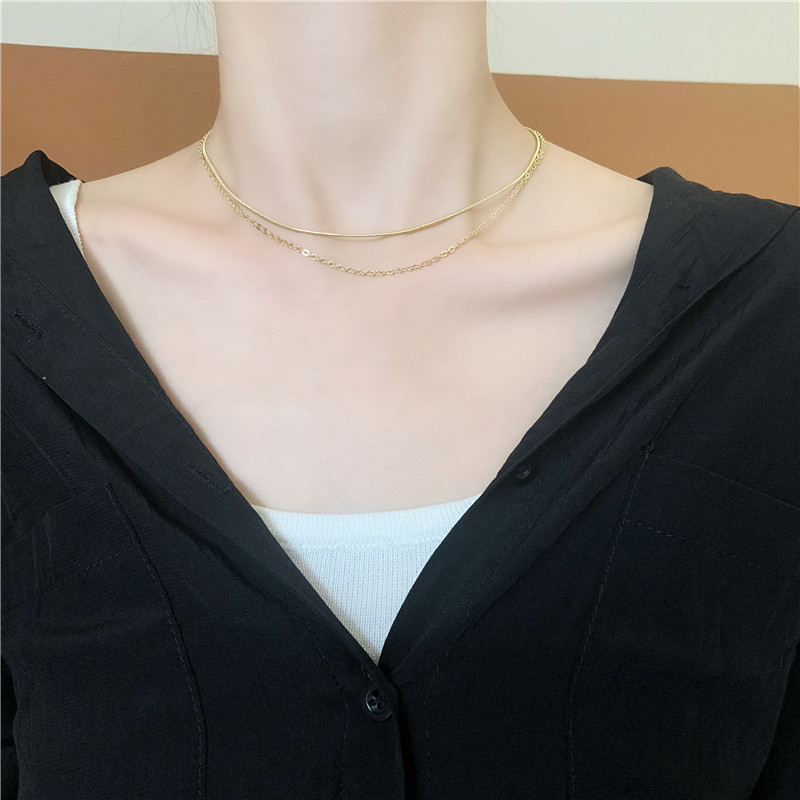 Female Personalized Clavicle Chain Necklace